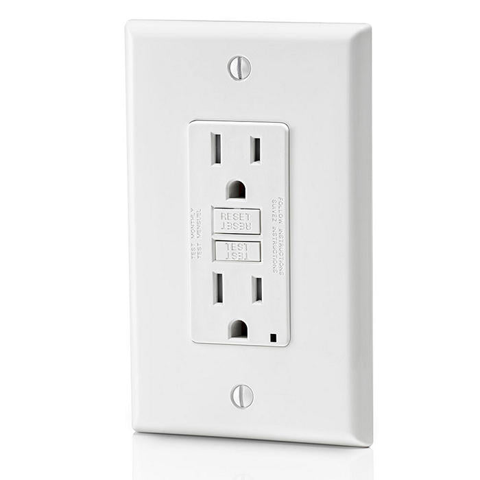 4K/2K/1080P WIFI IP Hidden Safe & Secure Paste and Go STICK ON GFCI AC Receptacle Wall Outlet Camera